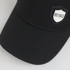 Boing Classic Black Baseball Cap