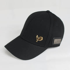 Premium black baseball cap