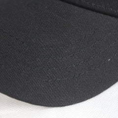 Premium black baseball cap