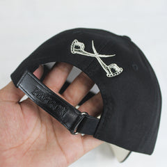 Premium black baseball cap