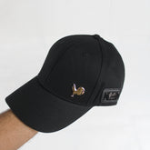 Premium black baseball cap