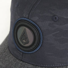 Navy and Grey two-tone baseball cap
