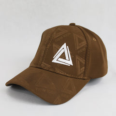 Brown Triangle-Logo Baseball Cap