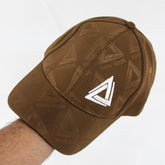 Brown Triangle-Logo Baseball Cap