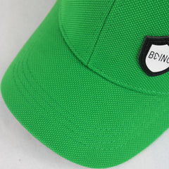 Vibrant Green Baseball Cap