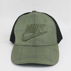 Nike Green & Black Mesh Baseball Cap – Casual Sportswear Hat