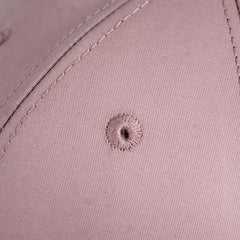 Pink Snapback Cap with Modern Patch Logo