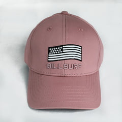 The Dusty Rose 'BILLSURF' Flag Cap