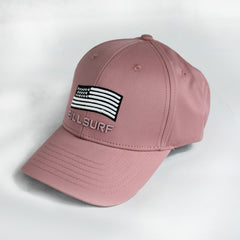 The Dusty Rose 'BILLSURF' Flag Cap