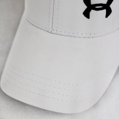 White Under Armour Adjustable Cap