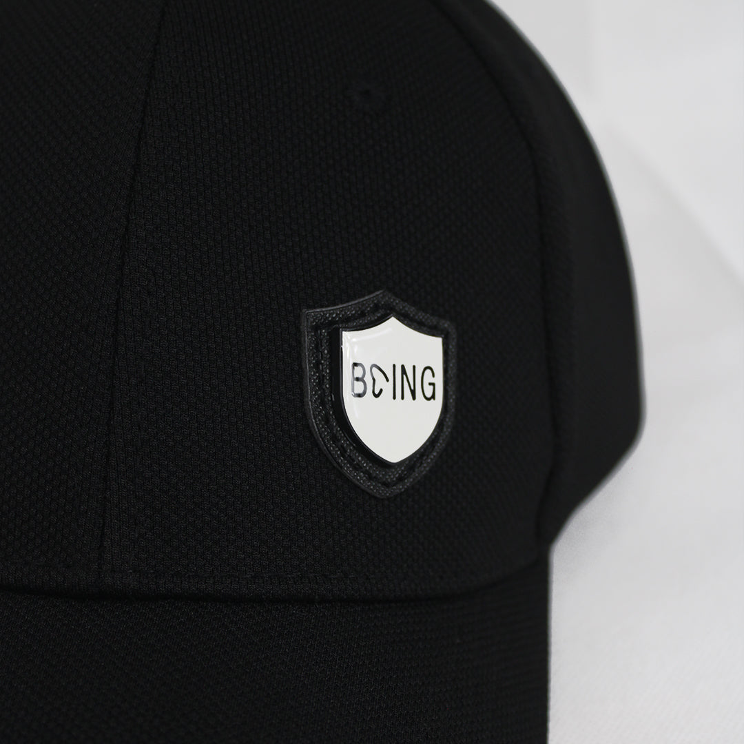 Boing Classic Black Baseball Cap