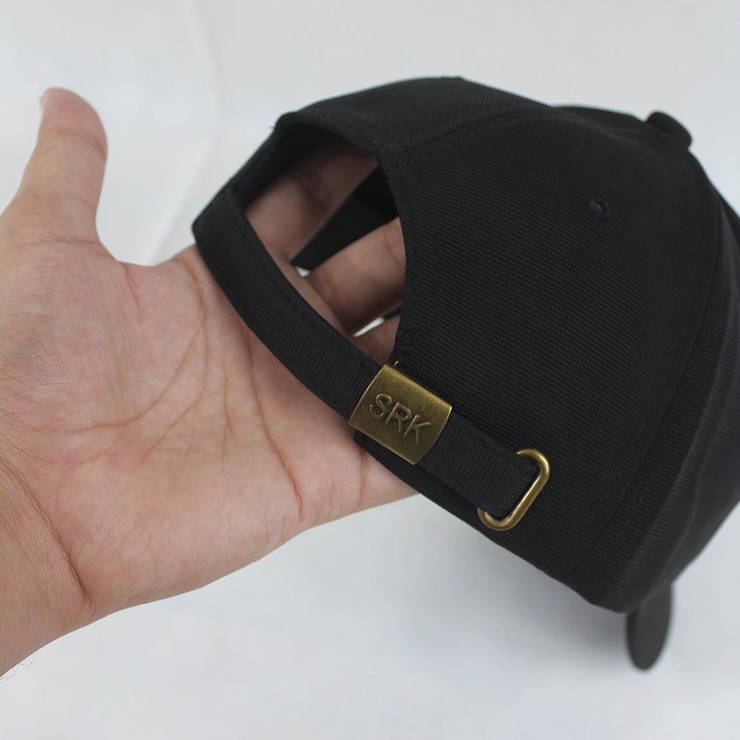Black Bull Logo Baseball Cap
