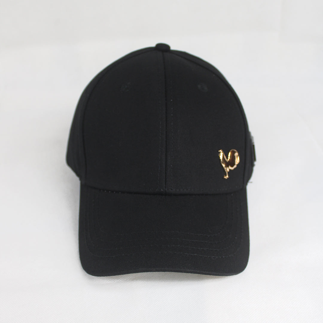 Premium black baseball cap