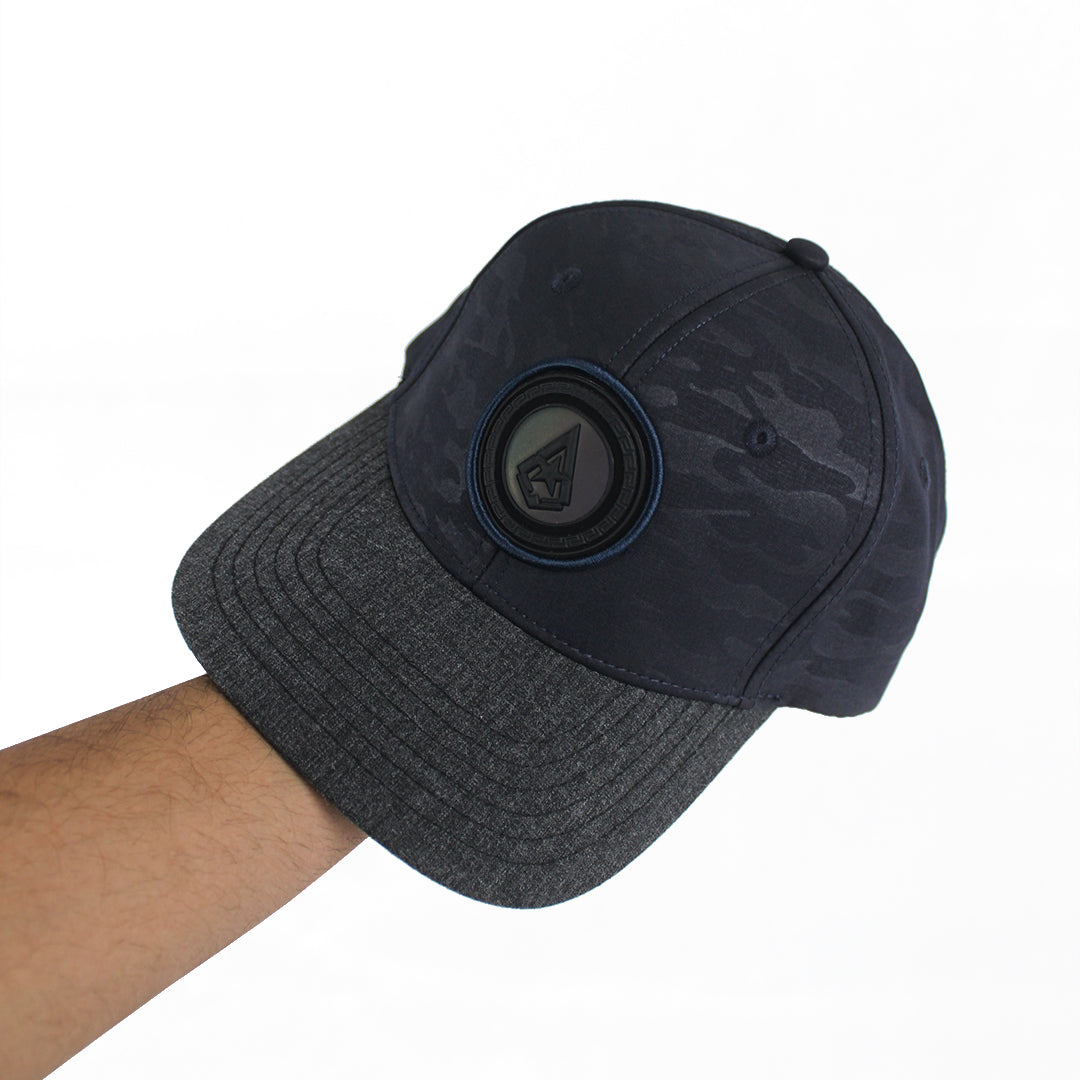 Navy and Grey two-tone baseball cap