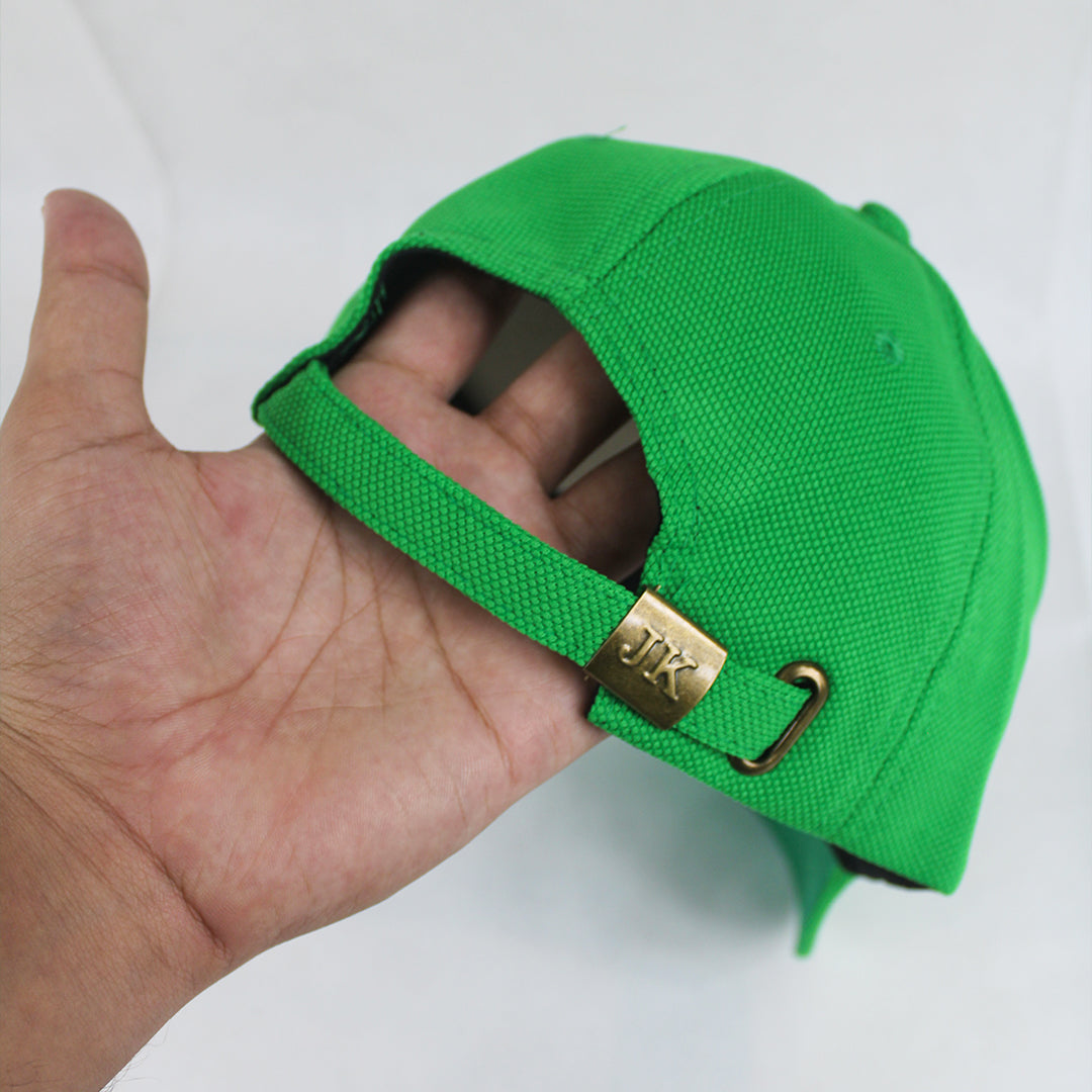 Vibrant Green Baseball Cap
