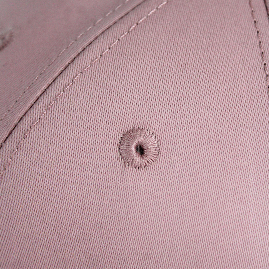 Pink Snapback Cap with Modern Patch Logo