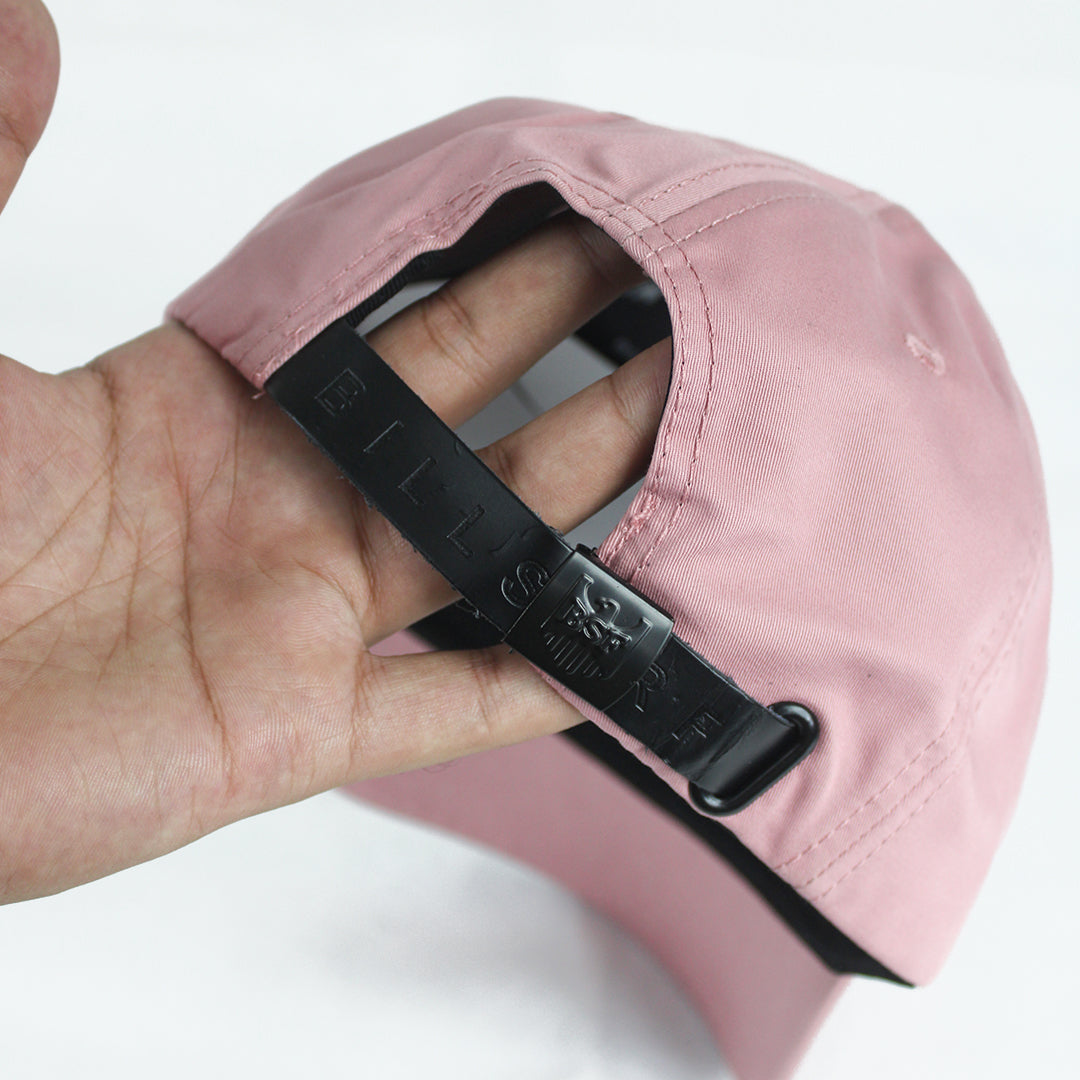 Pink Snapback Cap with Modern Patch Logo