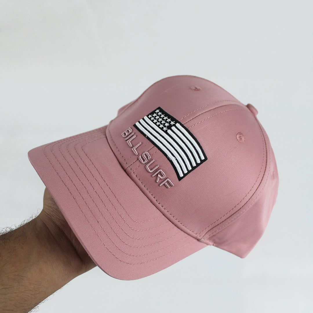 The Dusty Rose 'BILLSURF' Flag Cap