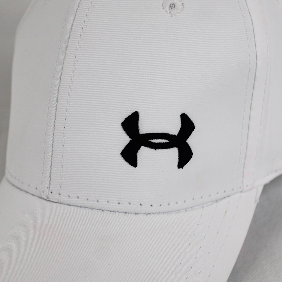 White Under Armour Adjustable Cap